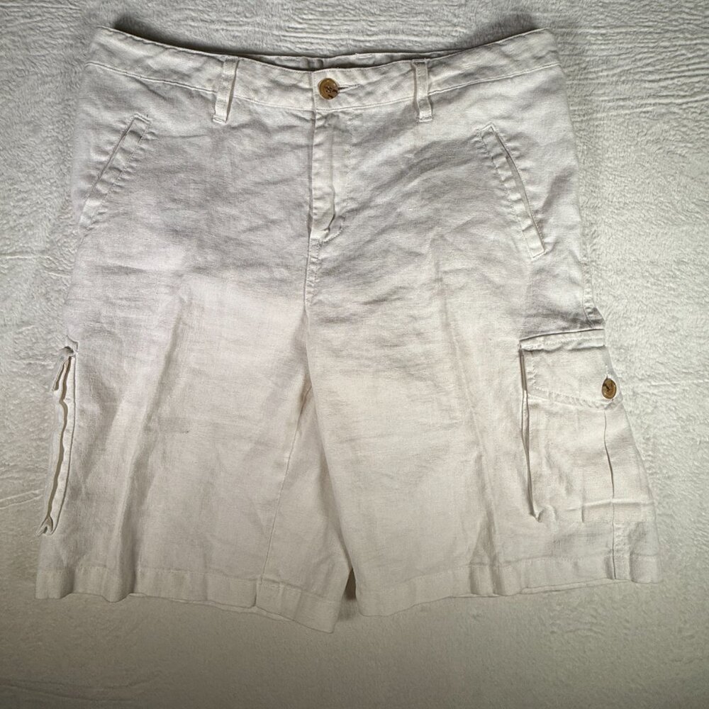 Share Boston Proper Beige Cargo Shorts Size 12‎